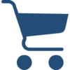 shopping-cart blue